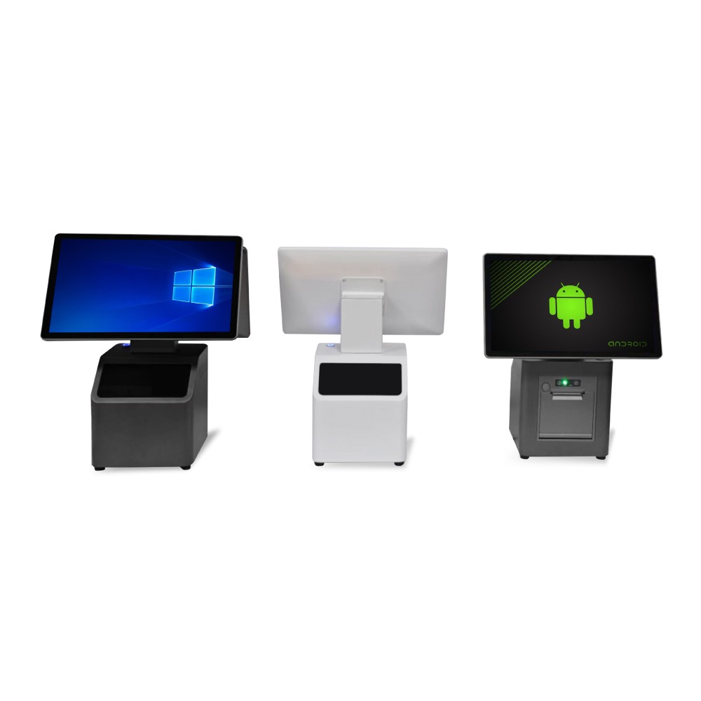 10.1''/11.6''/14''/15.6'' android or windows pos system point of sale touch screen built-in scanner and thermal receipt printer