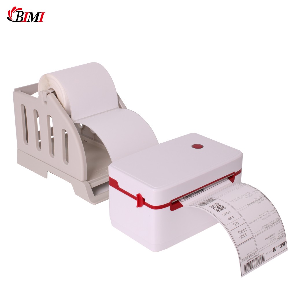 4.6inch thermal label printer pos barcode printer with external paper holder