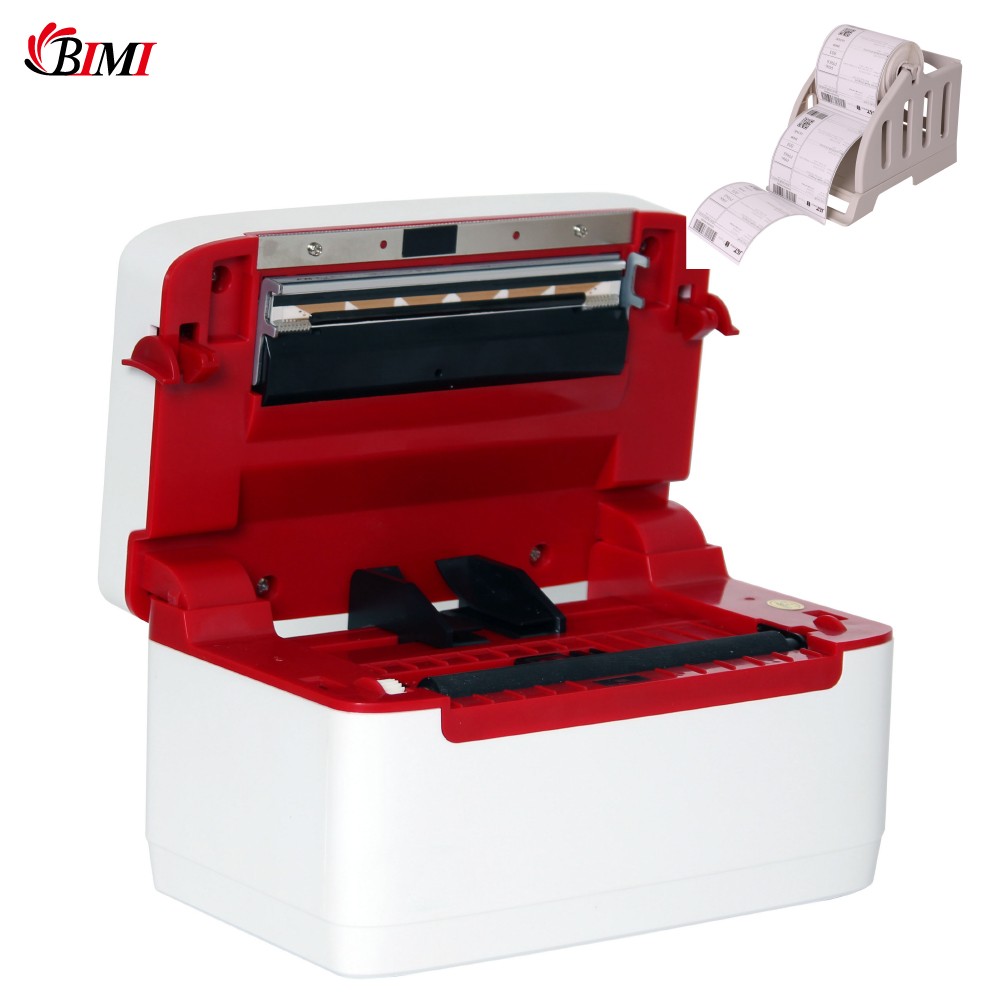 4.6inch thermal label printer pos barcode printer with external paper holder