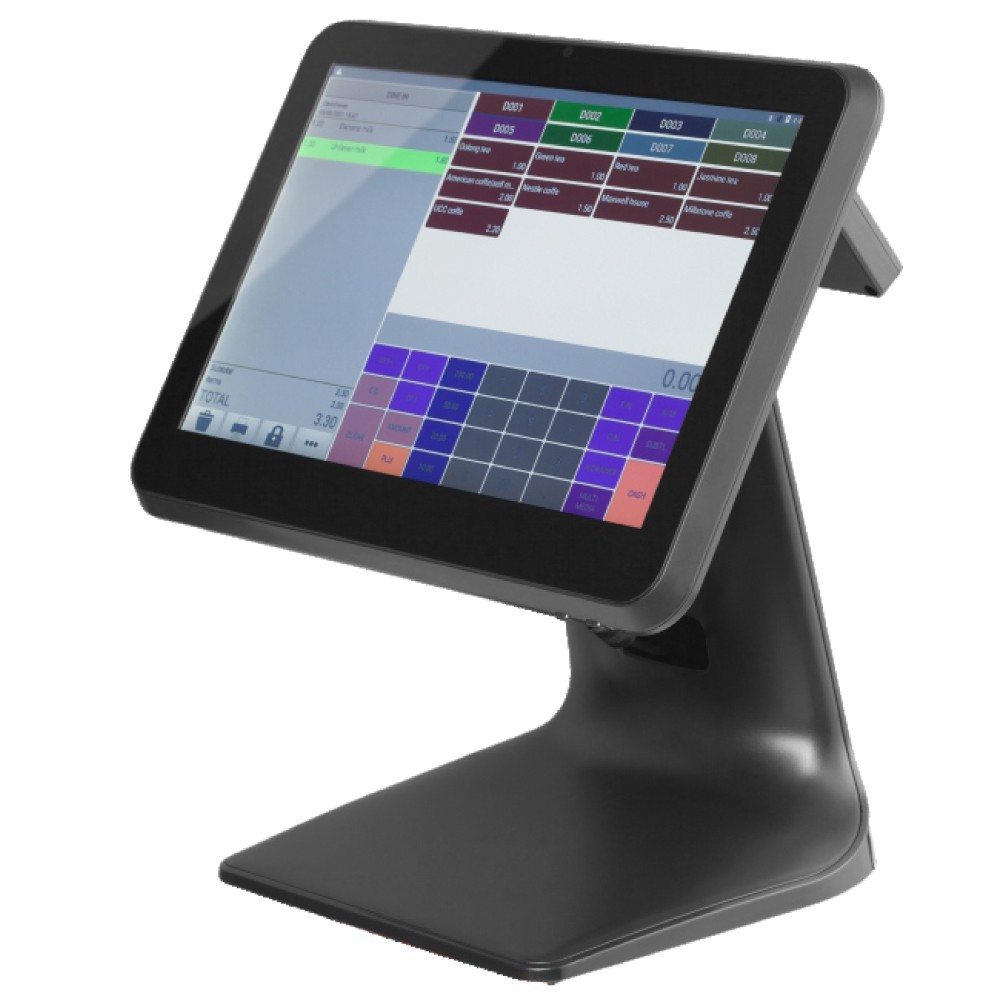 Cash register with software