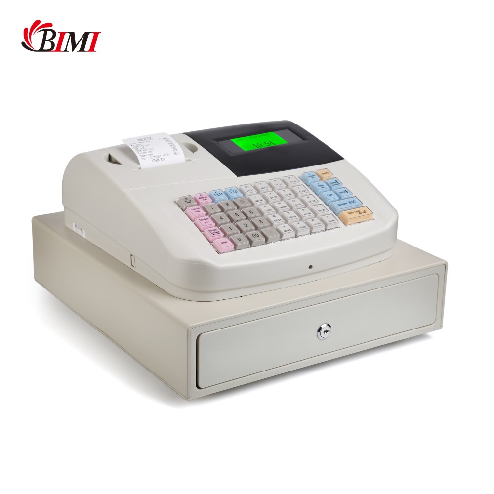 Cash register with software/58mm thermal receipt printer/cash drawer