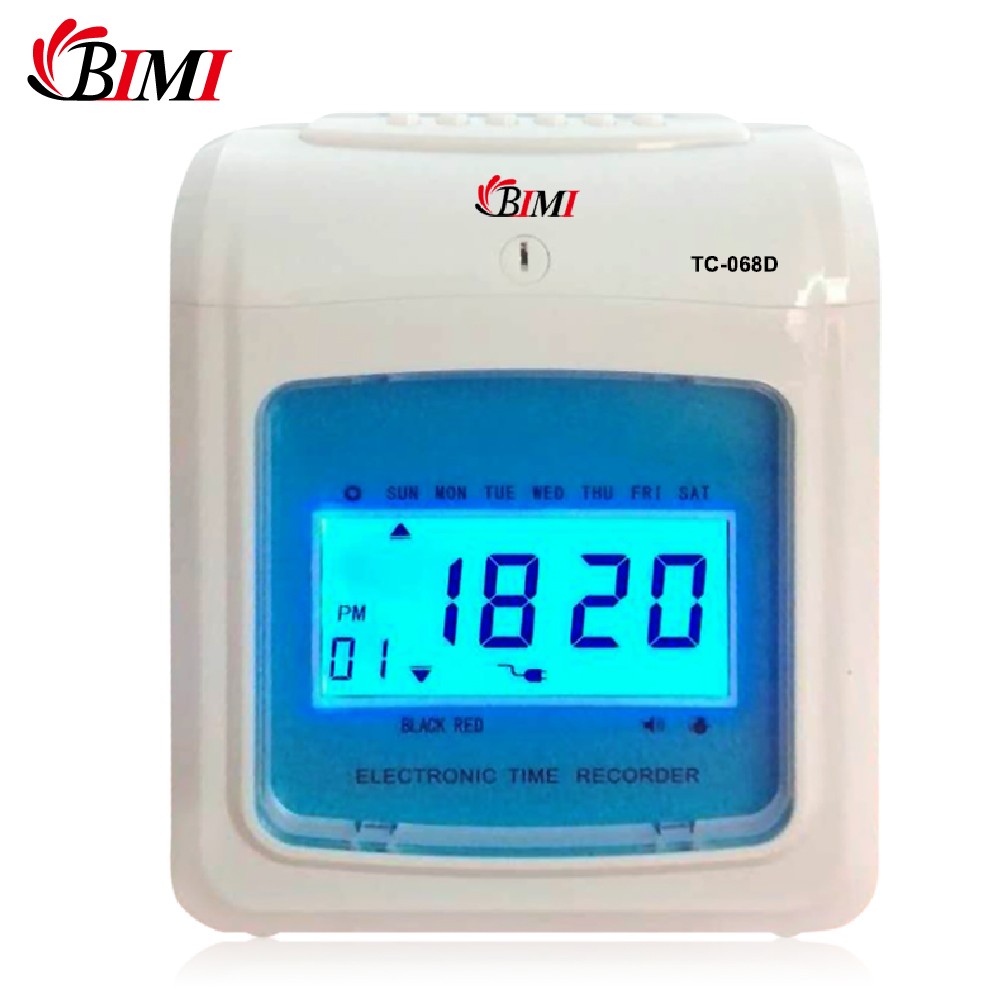 Time Recording Time Recorder for employees' attendance